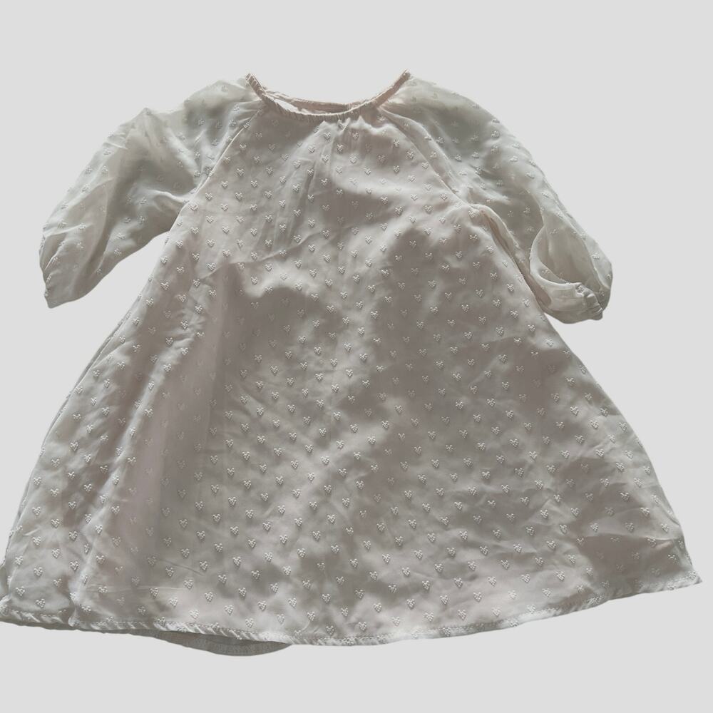 Pastourelle by Pippa & Julie Heart Dress - Layered & Sheer